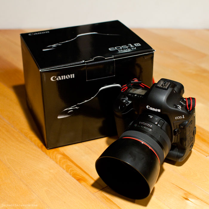 My New Canon EOS 1d Mark IV