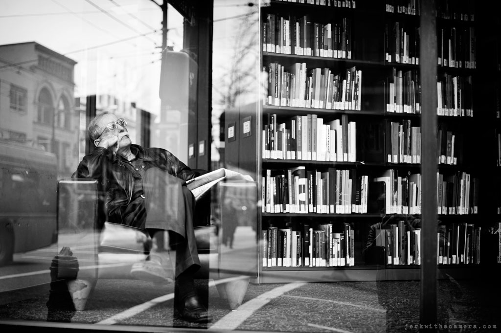 Sleeping In A Library