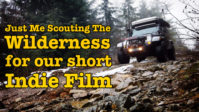 Scouting on East Harrison FSR for our short film