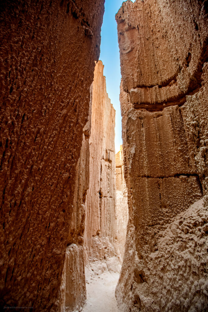 Cathedral Gorge in Nevada USA